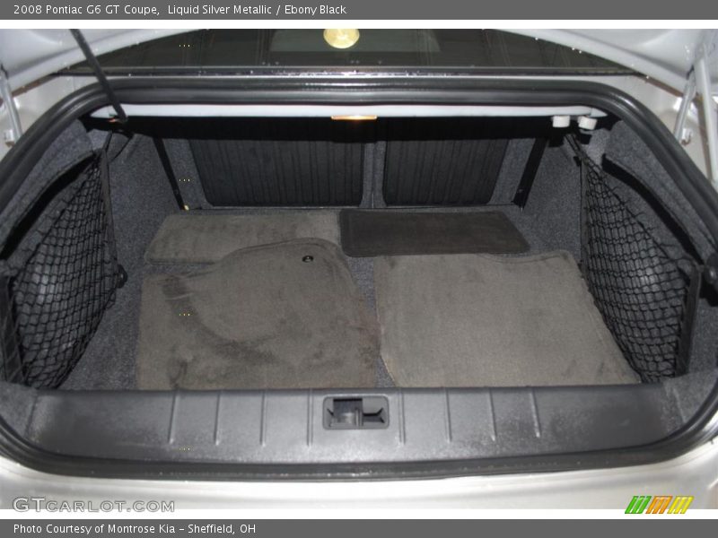 Liquid Silver Metallic / Ebony Black 2008 Pontiac G6 GT Coupe