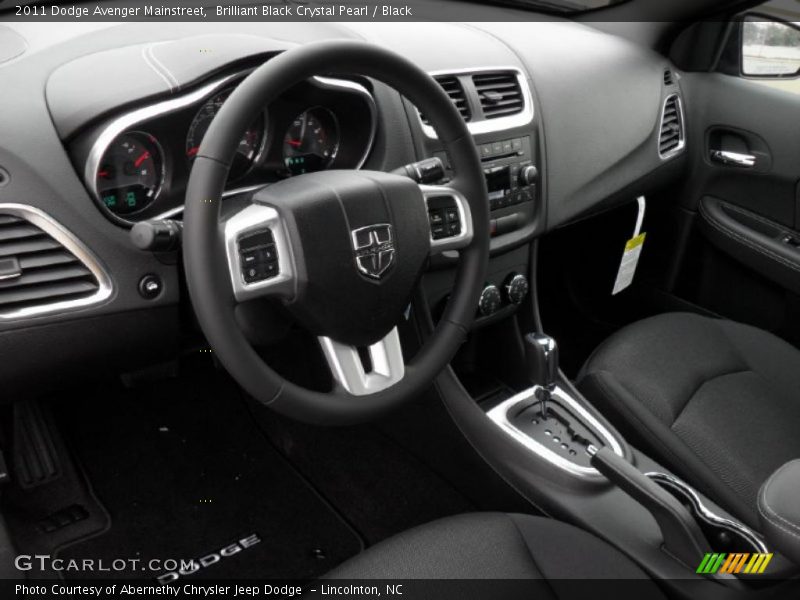 Black Interior - 2011 Avenger Mainstreet 