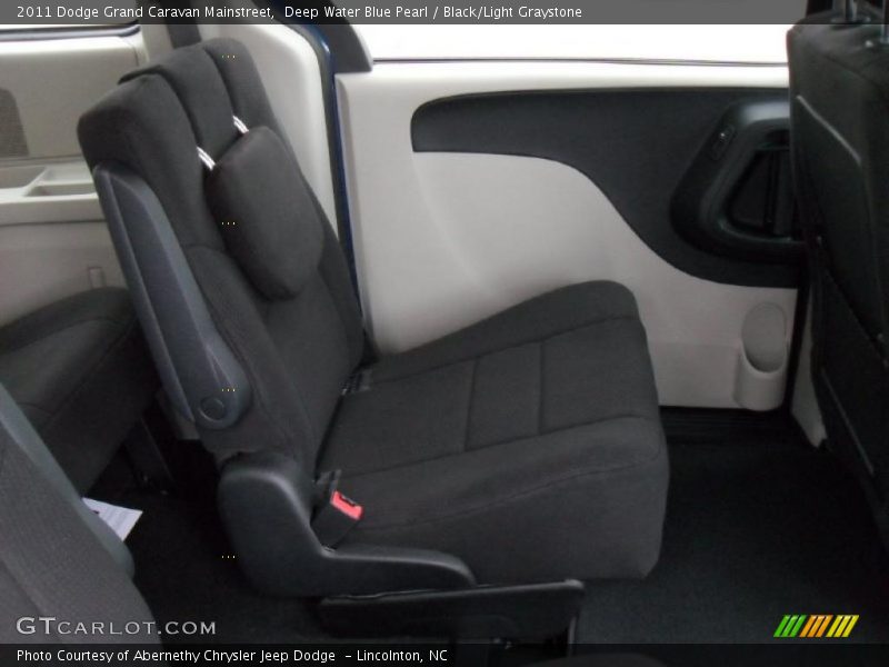 Deep Water Blue Pearl / Black/Light Graystone 2011 Dodge Grand Caravan Mainstreet