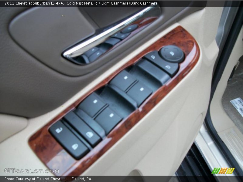 Gold Mist Metallic / Light Cashmere/Dark Cashmere 2011 Chevrolet Suburban LS 4x4