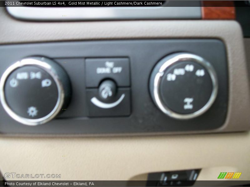 Gold Mist Metallic / Light Cashmere/Dark Cashmere 2011 Chevrolet Suburban LS 4x4