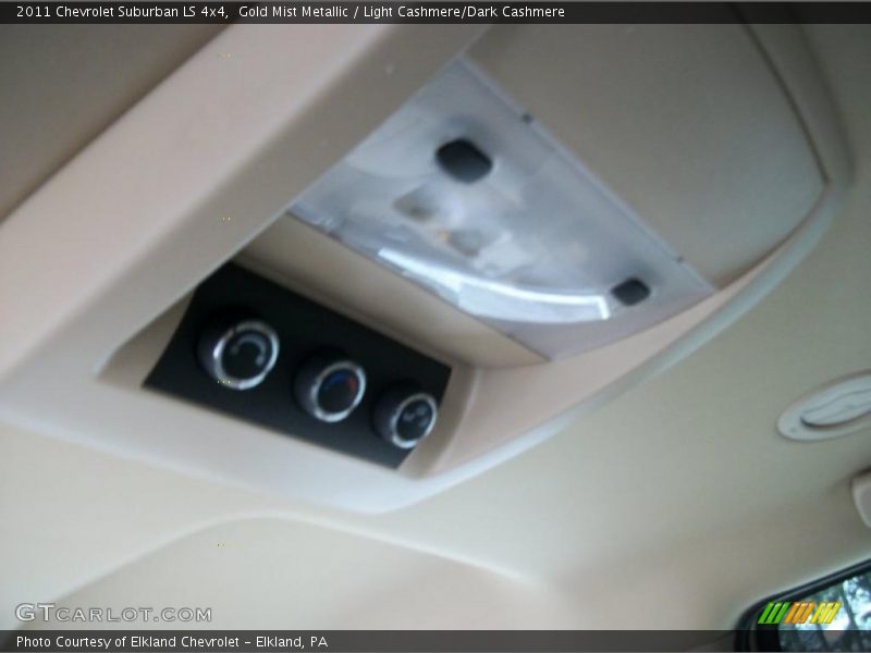 Gold Mist Metallic / Light Cashmere/Dark Cashmere 2011 Chevrolet Suburban LS 4x4