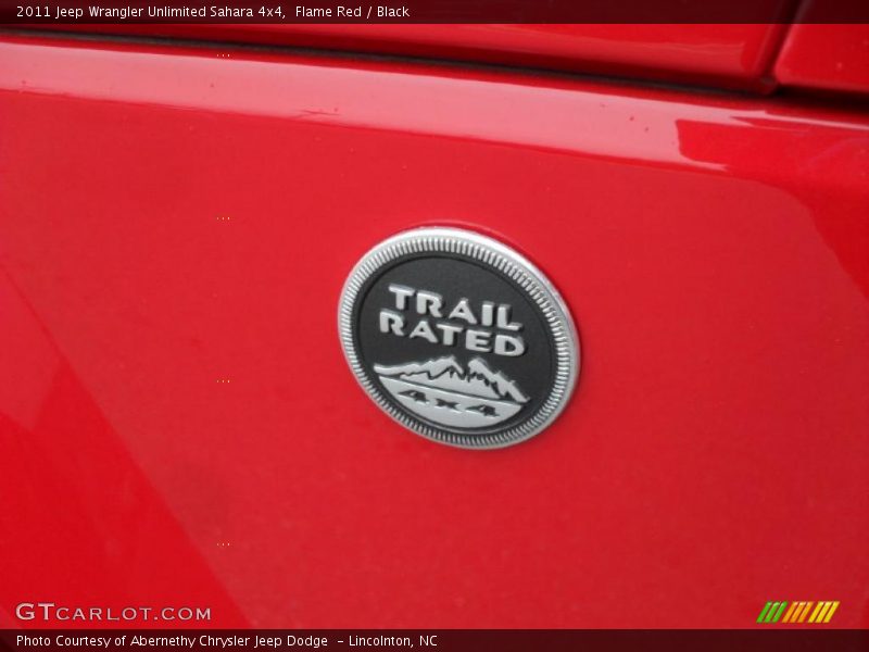  2011 Wrangler Unlimited Sahara 4x4 Logo