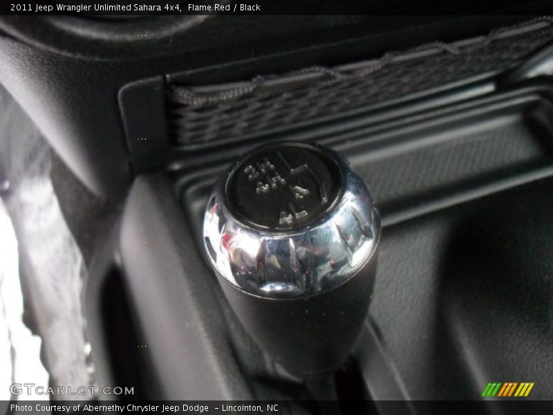 Flame Red / Black 2011 Jeep Wrangler Unlimited Sahara 4x4