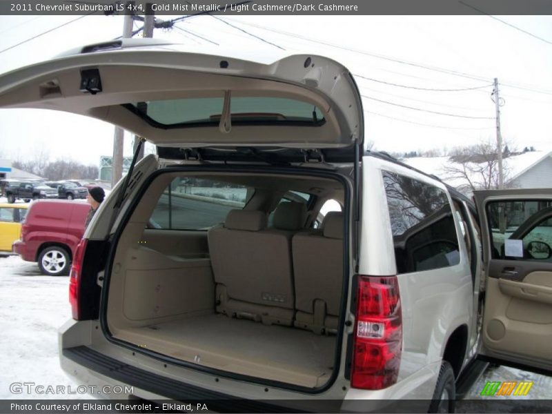Gold Mist Metallic / Light Cashmere/Dark Cashmere 2011 Chevrolet Suburban LS 4x4