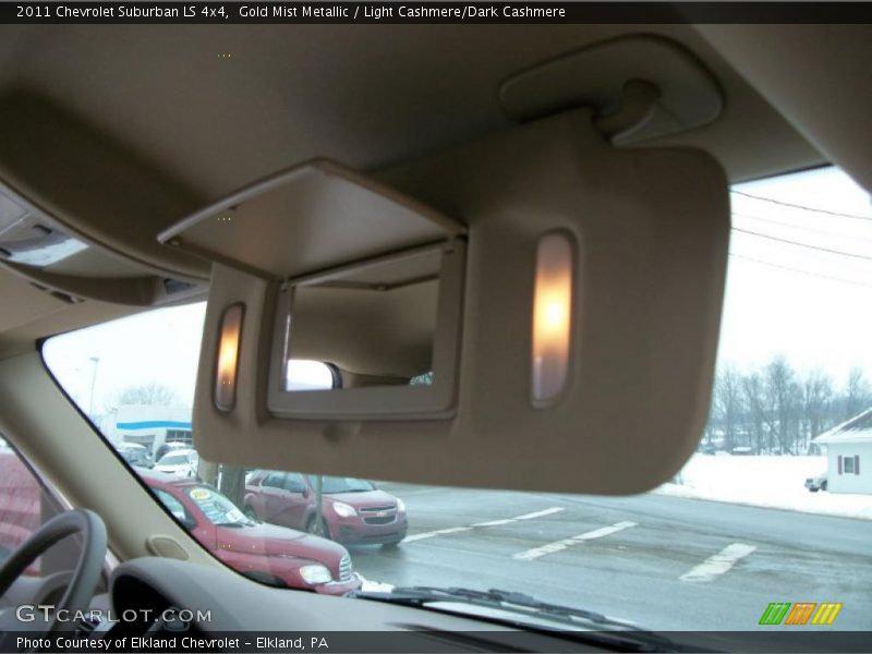Gold Mist Metallic / Light Cashmere/Dark Cashmere 2011 Chevrolet Suburban LS 4x4