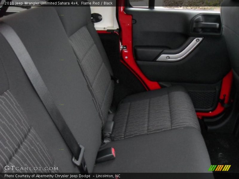 Flame Red / Black 2011 Jeep Wrangler Unlimited Sahara 4x4