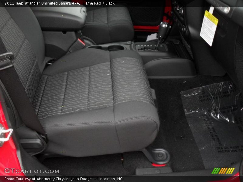 Flame Red / Black 2011 Jeep Wrangler Unlimited Sahara 4x4