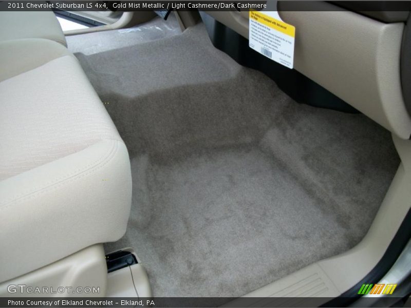 Gold Mist Metallic / Light Cashmere/Dark Cashmere 2011 Chevrolet Suburban LS 4x4