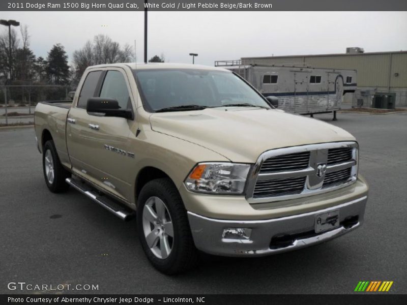 Front 3/4 View of 2011 Ram 1500 Big Horn Quad Cab