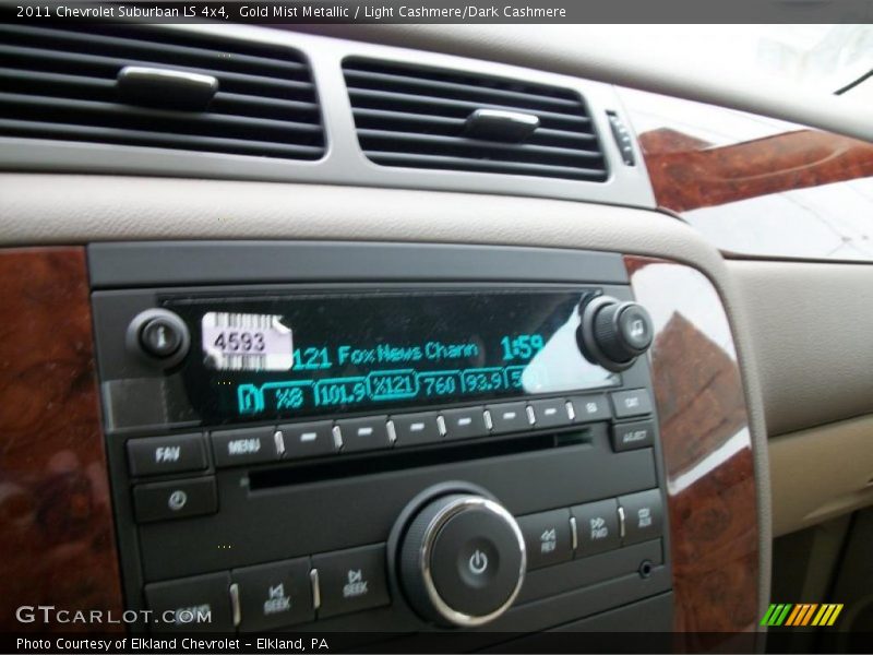 Controls of 2011 Suburban LS 4x4