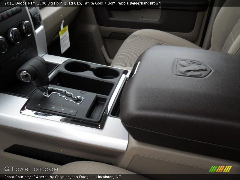 2011 Ram 1500 Big Horn Quad Cab Light Pebble Beige/Bark Brown Interior