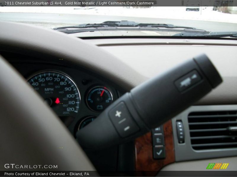 Gold Mist Metallic / Light Cashmere/Dark Cashmere 2011 Chevrolet Suburban LS 4x4