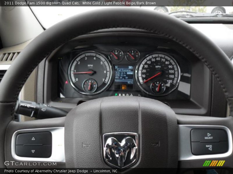  2011 Ram 1500 Big Horn Quad Cab Big Horn Quad Cab Gauges