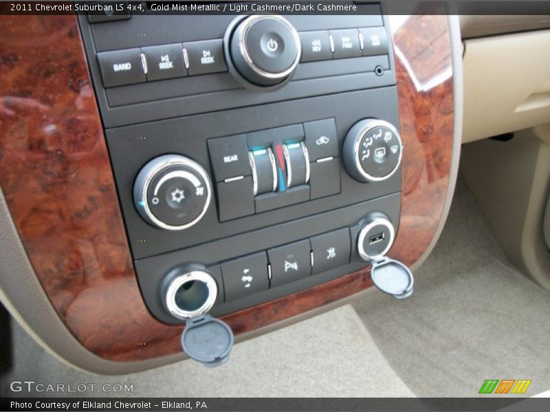 Controls of 2011 Suburban LS 4x4