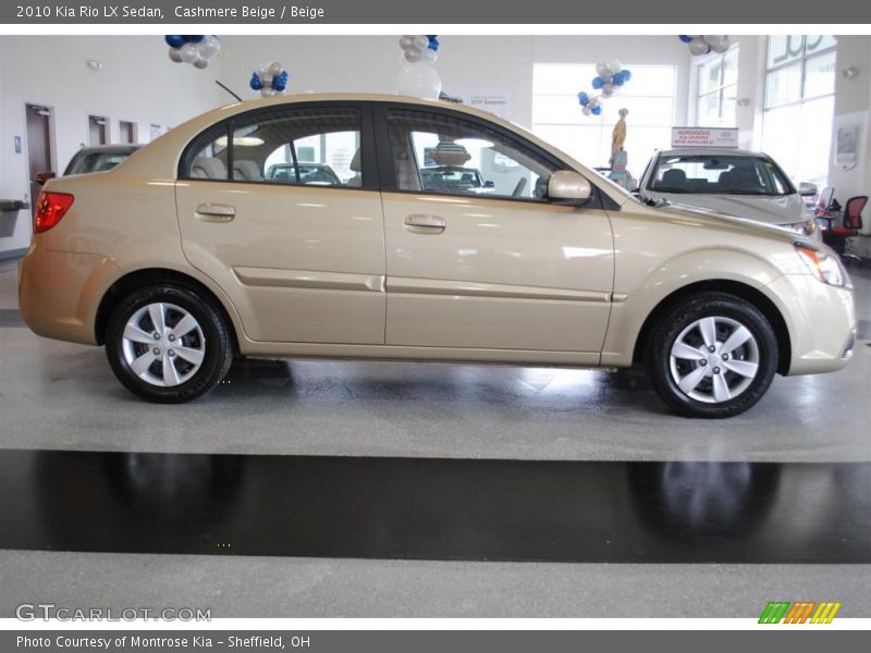 Cashmere Beige / Beige 2010 Kia Rio LX Sedan