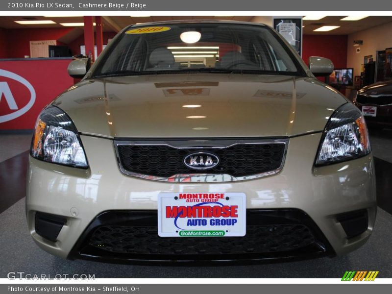 Cashmere Beige / Beige 2010 Kia Rio LX Sedan