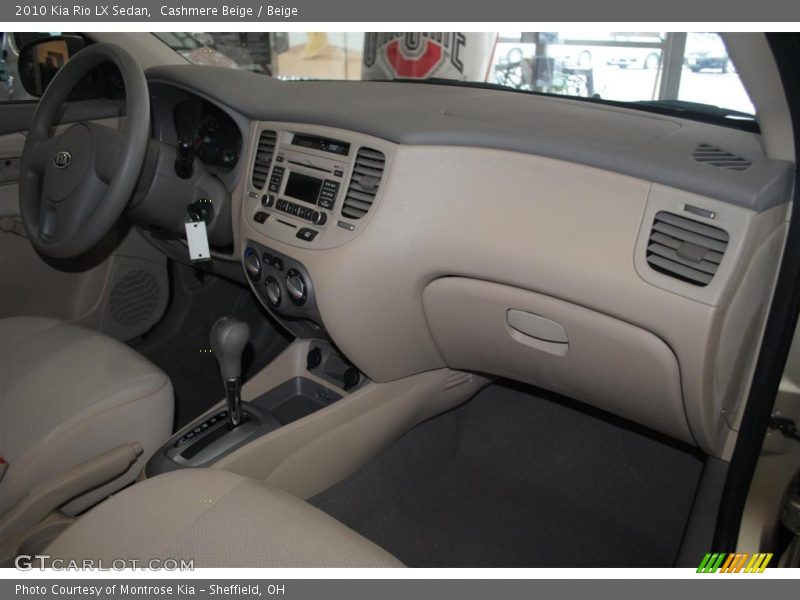Cashmere Beige / Beige 2010 Kia Rio LX Sedan