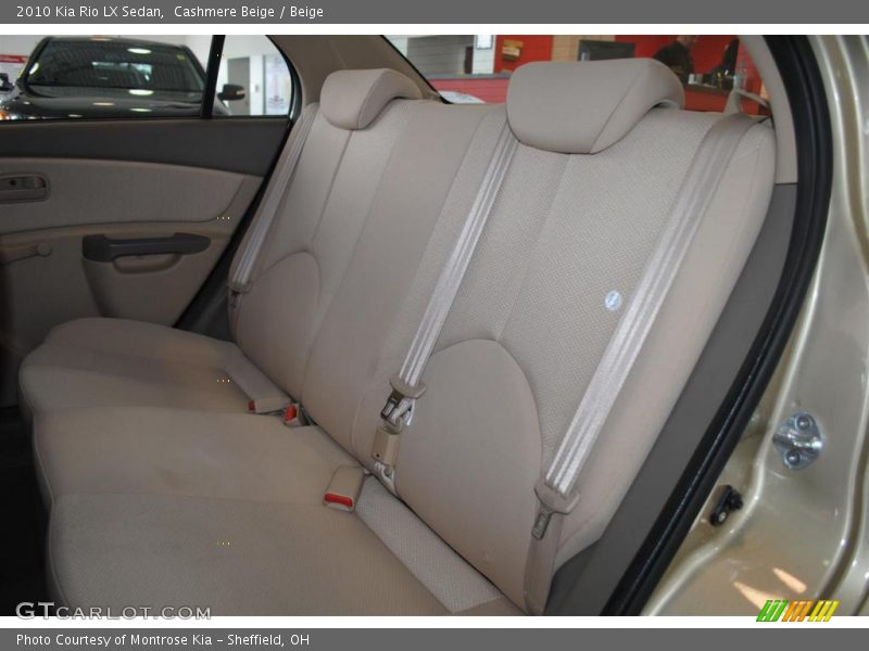 Cashmere Beige / Beige 2010 Kia Rio LX Sedan