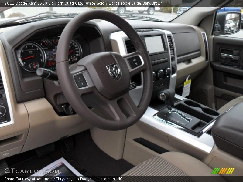 Dashboard of 2011 Ram 1500 Big Horn Quad Cab