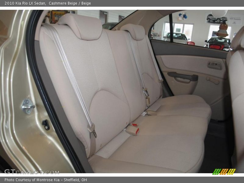 Cashmere Beige / Beige 2010 Kia Rio LX Sedan