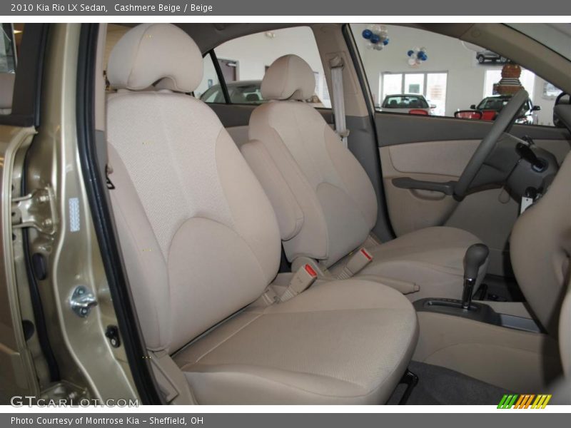 Cashmere Beige / Beige 2010 Kia Rio LX Sedan