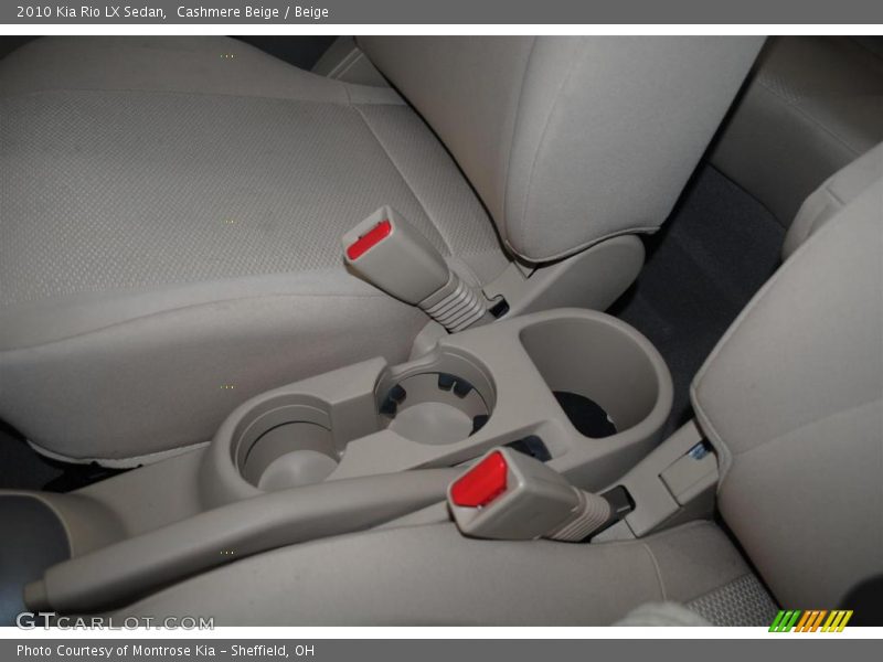 Cashmere Beige / Beige 2010 Kia Rio LX Sedan