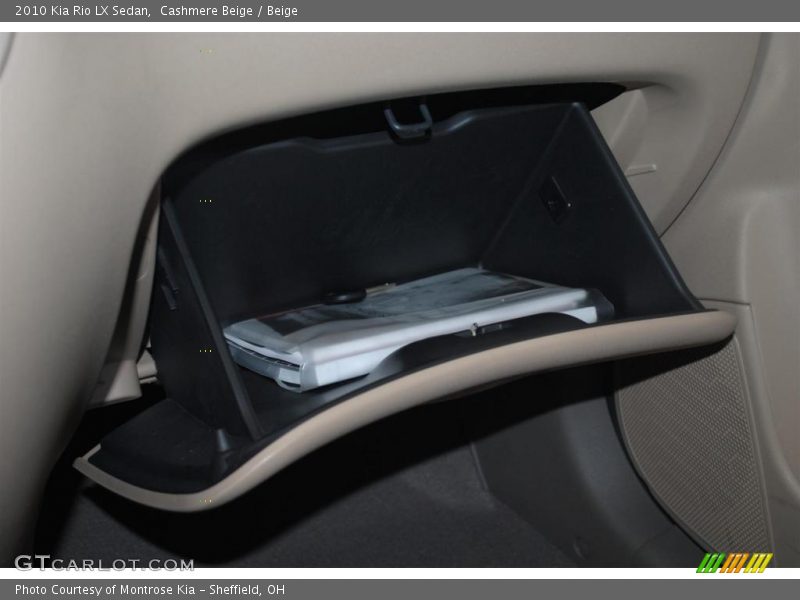 Cashmere Beige / Beige 2010 Kia Rio LX Sedan