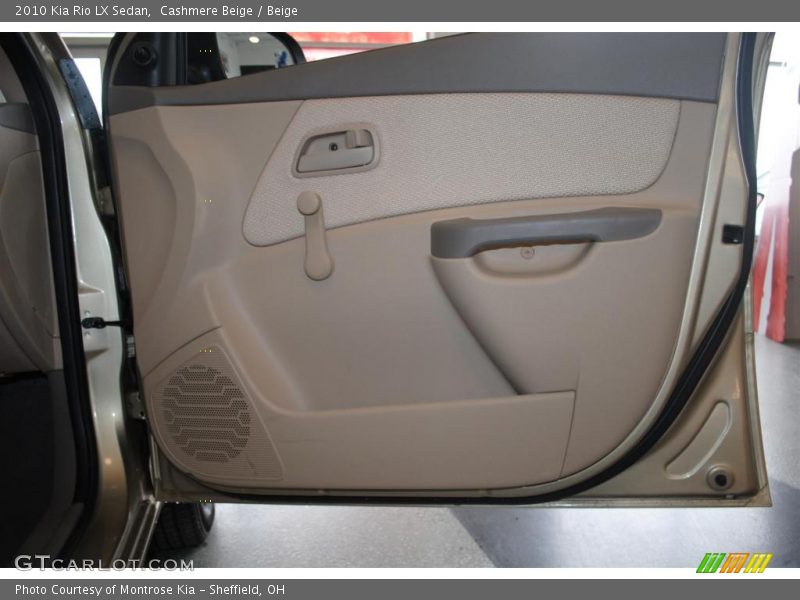 Cashmere Beige / Beige 2010 Kia Rio LX Sedan