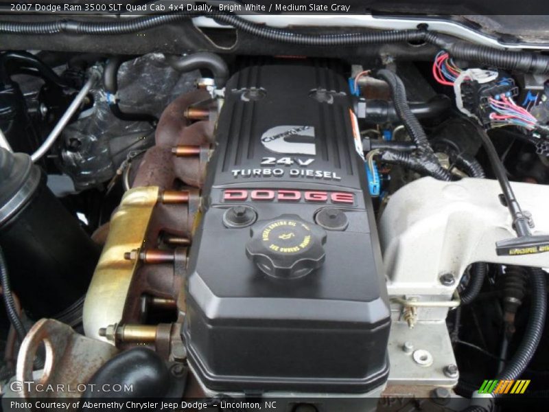 2007 Ram 3500 SLT Quad Cab 4x4 Dually Engine - 5.9 Liter OHV 24-Valve Turbo Diesel Inline 6 Cylinder