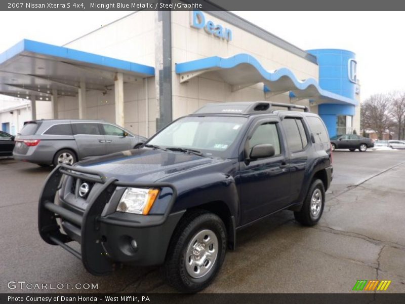 Midnight Blue Metallic / Steel/Graphite 2007 Nissan Xterra S 4x4