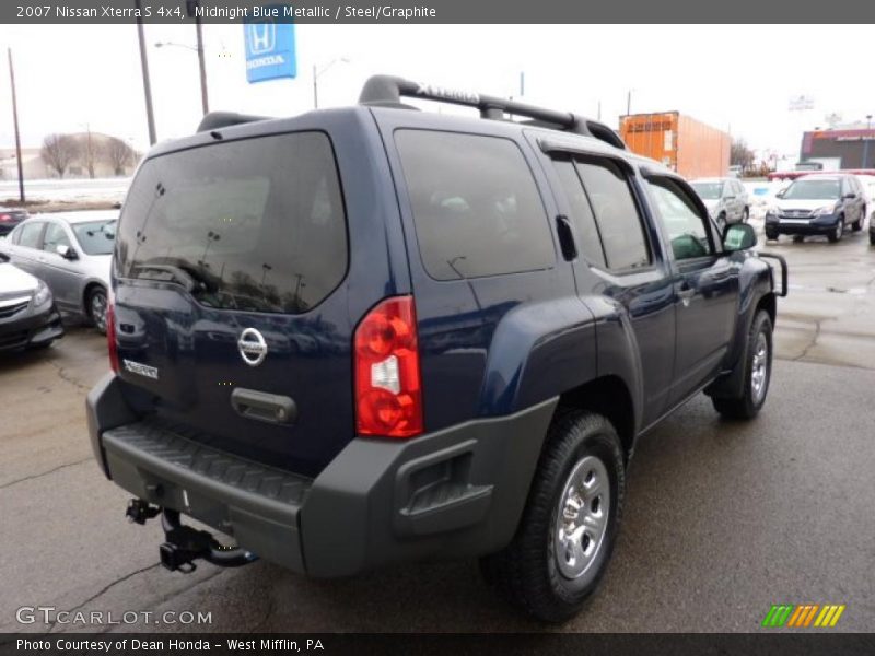 Midnight Blue Metallic / Steel/Graphite 2007 Nissan Xterra S 4x4