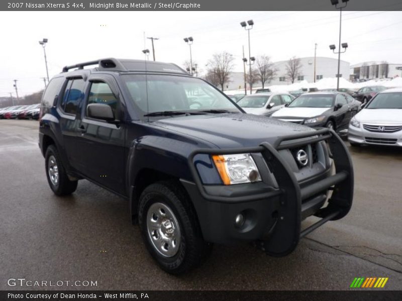 Midnight Blue Metallic / Steel/Graphite 2007 Nissan Xterra S 4x4