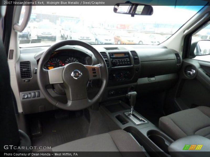 Midnight Blue Metallic / Steel/Graphite 2007 Nissan Xterra S 4x4