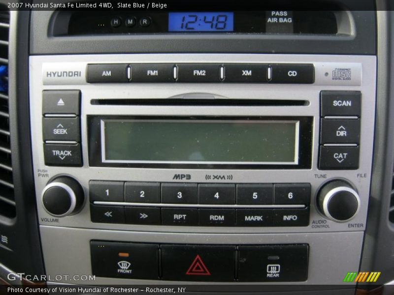 Slate Blue / Beige 2007 Hyundai Santa Fe Limited 4WD