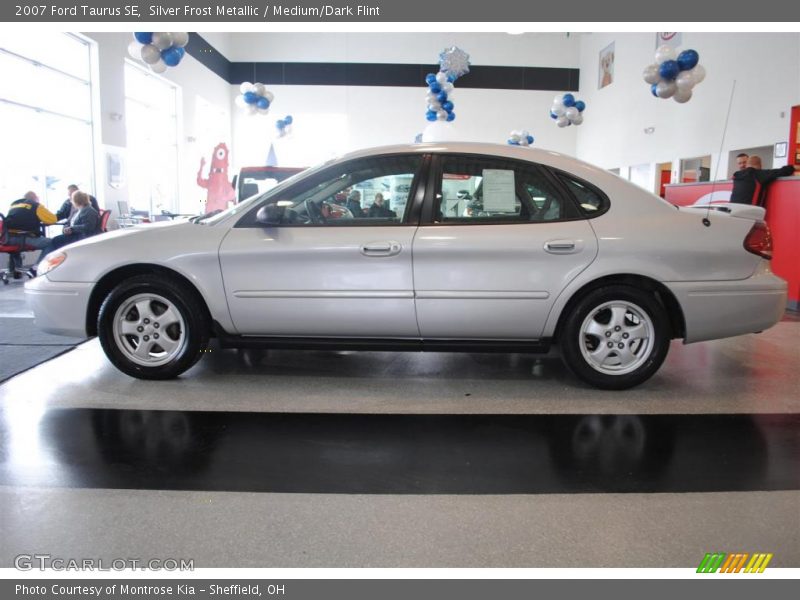 Silver Frost Metallic / Medium/Dark Flint 2007 Ford Taurus SE