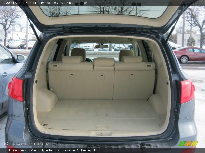 Slate Blue / Beige 2007 Hyundai Santa Fe Limited 4WD