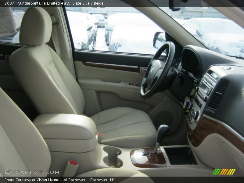 Slate Blue / Beige 2007 Hyundai Santa Fe Limited 4WD