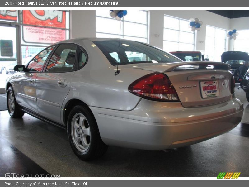 Silver Frost Metallic / Medium/Dark Flint 2007 Ford Taurus SE
