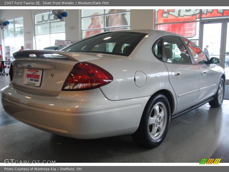 Silver Frost Metallic / Medium/Dark Flint 2007 Ford Taurus SE