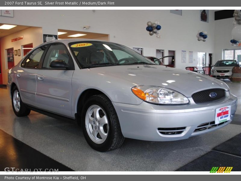 Silver Frost Metallic / Medium/Dark Flint 2007 Ford Taurus SE