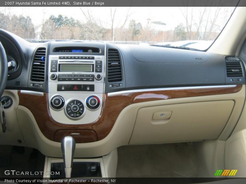 Slate Blue / Beige 2007 Hyundai Santa Fe Limited 4WD
