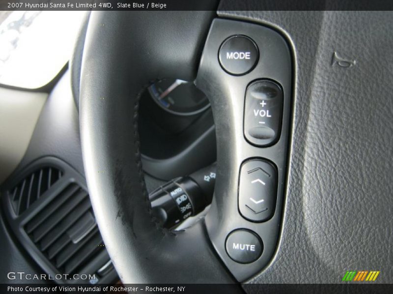 Slate Blue / Beige 2007 Hyundai Santa Fe Limited 4WD