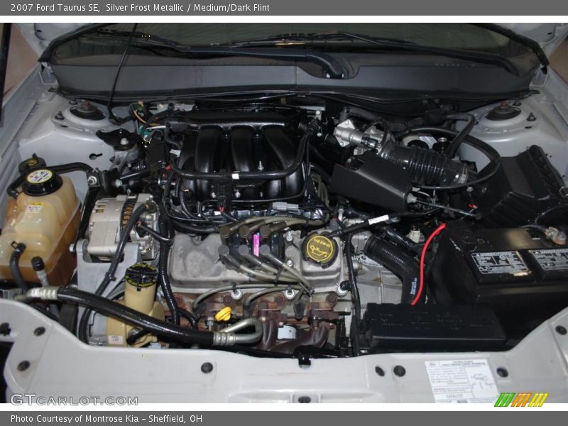 Silver Frost Metallic / Medium/Dark Flint 2007 Ford Taurus SE