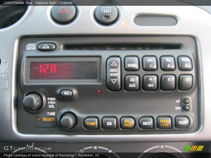Neptune Blue / Graphite 2004 Pontiac Vibe