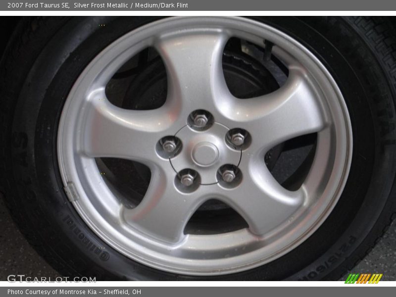 Silver Frost Metallic / Medium/Dark Flint 2007 Ford Taurus SE