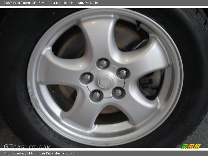 Silver Frost Metallic / Medium/Dark Flint 2007 Ford Taurus SE