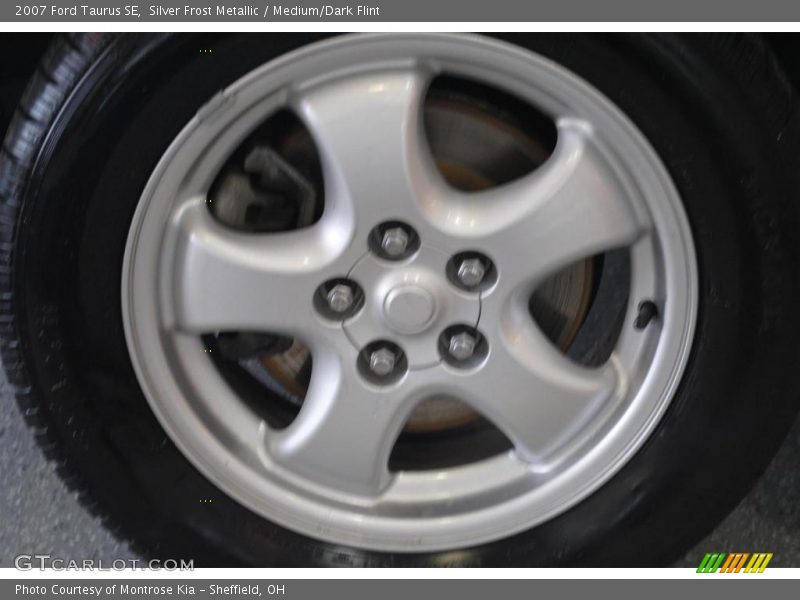 Silver Frost Metallic / Medium/Dark Flint 2007 Ford Taurus SE