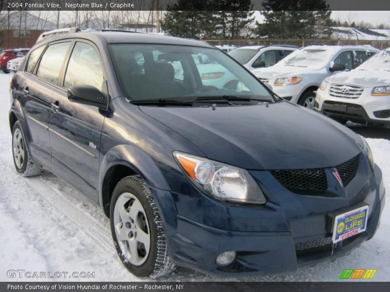 Neptune Blue / Graphite 2004 Pontiac Vibe