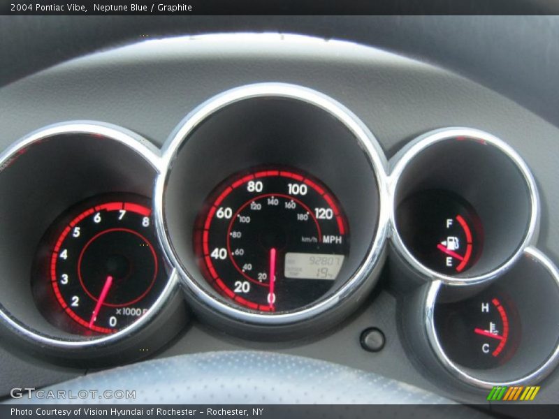 Neptune Blue / Graphite 2004 Pontiac Vibe
